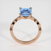4.31 Ct. Sapphire Ring, 18K Rose Gold 3