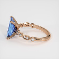 4.31 Ct. Sapphire Ring, 18K Rose Gold 4