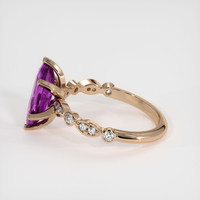 1.81 Ct. Sapphire Ring, 18K Rose Gold 4