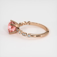 2.33 Ct. Sapphire Ring, 18K Rose Gold 4