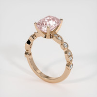 2.57 Ct. Sapphire Ring, 18K Rose Gold 2