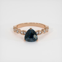 2.69 Ct. Sapphire Ring, 18K Rose Gold 1