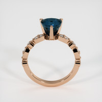 2.69 Ct. Sapphire Ring, 18K Rose Gold 3