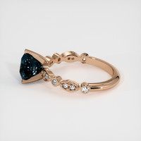 2.69 Ct. Sapphire Ring, 18K Rose Gold 4