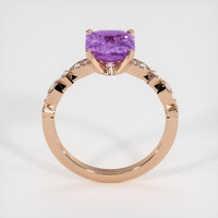 3.20 Ct. Sapphire Ring, 18K Rose Gold 3