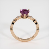 2.03 Ct. Sapphire Ring, 18K Rose Gold 3
