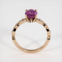 1.78 Ct. Sapphire Ring, 18K Rose Gold 3
