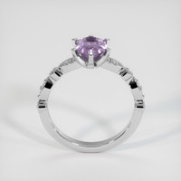 1.48 Ct. Purple Sapphire Ring, 10K White Gold 3