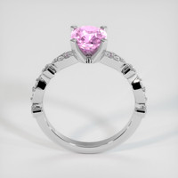 1.41 Ct. Pink Sapphire Ring, 10K White Gold 3