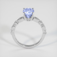 2.48 Ct. Violet Sapphire Ring, 10K White Gold 3