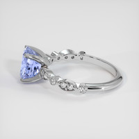 2.48 Ct. Violet Sapphire Ring, 10K White Gold 4