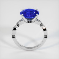 4.55 Ct. Sapphire Ring, 14K White Gold 3