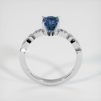 1.23 Ct. Sapphire Ring, 14K White Gold 3