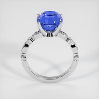 4.07 Ct. Sapphire Ring, 14K White Gold 3