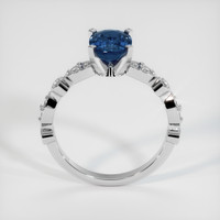 1.35 Ct. Sapphire Ring, 14K White Gold 3