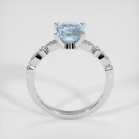1.58 Ct. Sapphire Ring, 14K White Gold 3