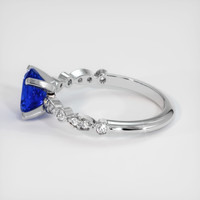 1.71 Ct. Sapphire Ring, 14K White Gold 4