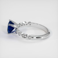 1.44 Ct. Sapphire Ring, 14K White Gold 4