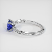 1.02 Ct. Sapphire Ring, 14K White Gold 4