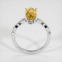 2.92 Ct. Gemstone Ring, 14K White Gold 3