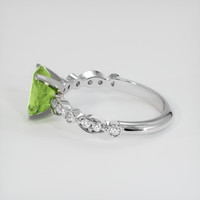 1.28 Ct. Gemstone Ring, 14K White Gold 4