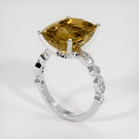 8.54 Ct. Gemstone Ring, 14K White Gold 2