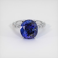 6.65 Ct. Gemstone Ring, 14K White Gold 1