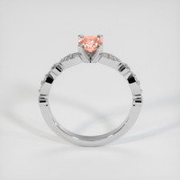 0.68 Ct. Sapphire Ring, 14K White Gold 3
