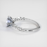 1.52 Ct. Sapphire Ring, 14K White Gold 4
