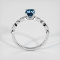 1.13 Ct. Sapphire Ring, 14K White Gold 3
