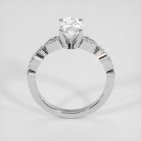 2.06 Ct. White Sapphire Ring, 14K White Gold 3