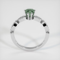 0.77 Ct. Sapphire Ring, 14K White Gold 3