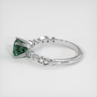1.41 Ct. Sapphire Ring, 14K White Gold 4