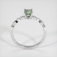 1.10 Ct. Sapphire Ring, 14K White Gold 3