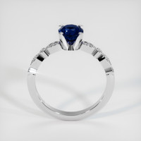 1.05 Ct. Sapphire Ring, 18K White Gold 3