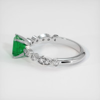 Emerald Ring 0.92 Ct. 18K White Gold Preview