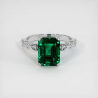 Emerald Ring 4.02 Ct., 18K White Gold Preview