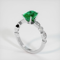 Emerald Ring 1.84 Ct. 18K White Gold Preview