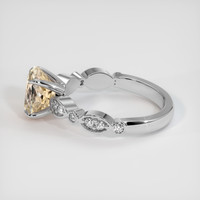 2.18 Ct. Gemstone Ring, 18K White Gold 4