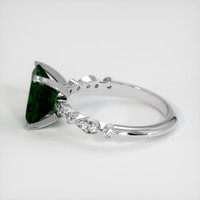 2.04 Ct. Gemstone Ring, 18K White Gold 4