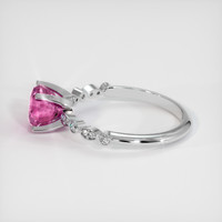 2.02 Ct. Sapphire Ring, 18K White Gold 4