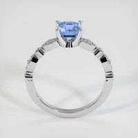 1.16 Ct. Sapphire Ring, 18K White Gold 3