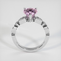 3.09 Ct. Sapphire Ring, 18K White Gold 3