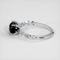 2.98 Ct. Sapphire Ring, 18K White Gold 4