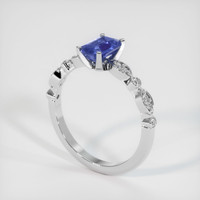 1.45 Ct. Sapphire Ring, 18K White Gold 2