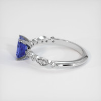 1.45 Ct. Sapphire Ring, 18K White Gold 4