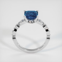 2.54 Ct. Sapphire Ring, 18K White Gold 3