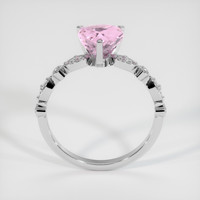 1.60 Ct. Pink Sapphire Ring, 18K White Gold 3