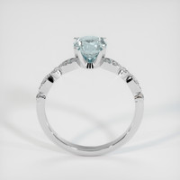 1.25 Ct. Sapphire Ring, 18K White Gold 3