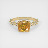 2.13 Ct. Gemstone Ring, 14K Yellow Gold 1